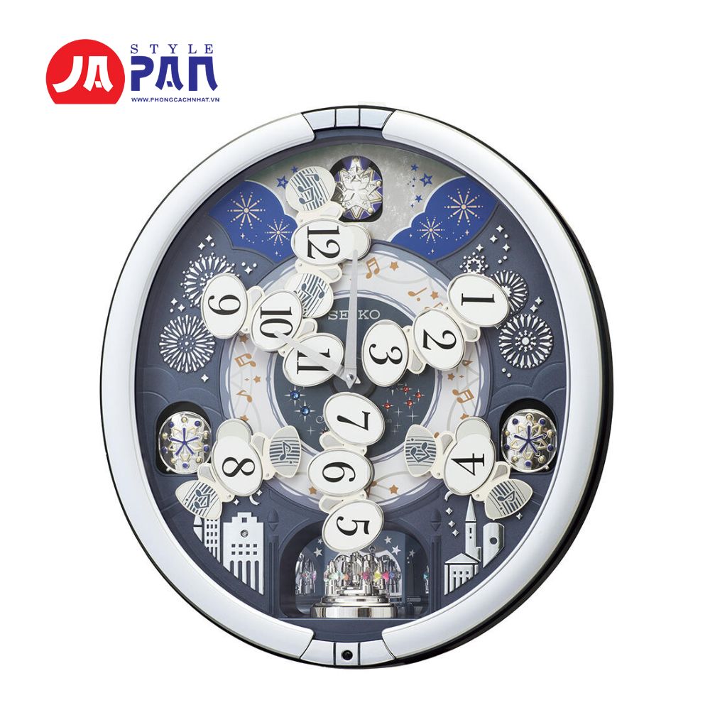 Đồng hồ treo tường Seiko RE602S | 18 giai điệu 1 Seiko RE602S