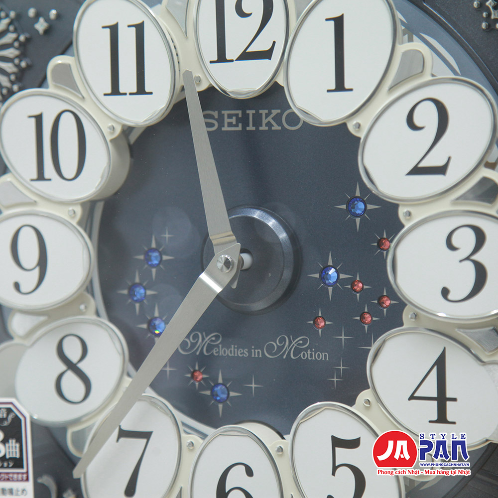 Đồng hồ treo tường Seiko RE602S | 18 giai điệu 8 Đồng hồ treo tường Seiko RE602S