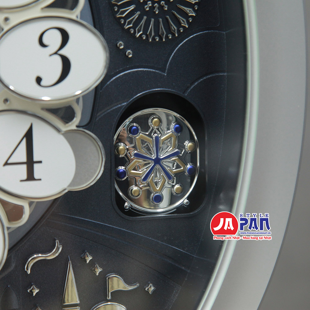 Đồng hồ treo tường Seiko RE602S | 18 giai điệu 9 Đồng hồ treo tường Seiko RE602S