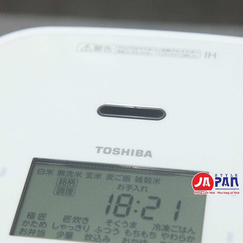 Nồi cơm điện Toshiba RC-10HGW-W | 1.0L 5 Nồi cơm điện Toshiba RC-10HGW
