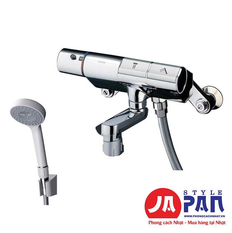 Sen tắm Toto TMN40STY1 | Nút bấm chuyển nước 1 Sen tắm nhiệt độ Toto TMN40STY1