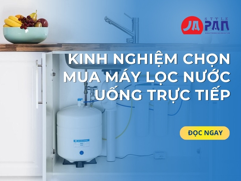 3 Lý Do Nên Mua Máy Lọc Nước Âm Tủ Bếp