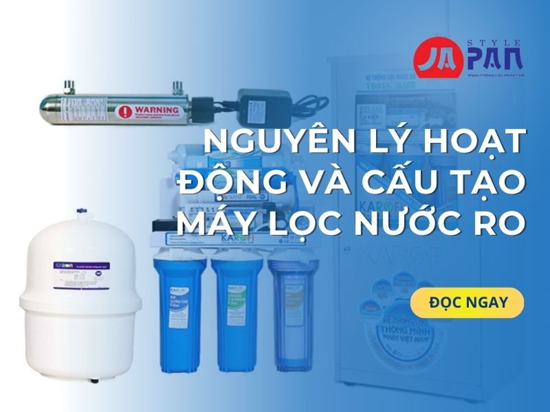 Nguyên Lý Hoạt Động Và Cấu Tạo Máy Lọc Nước RO