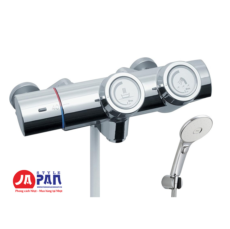 Sen tắm nhiệt độ Lixil Push type BF-HX156TX 1 Sen tắm nhiệt độ Push Type Lixil BF-HX156TX